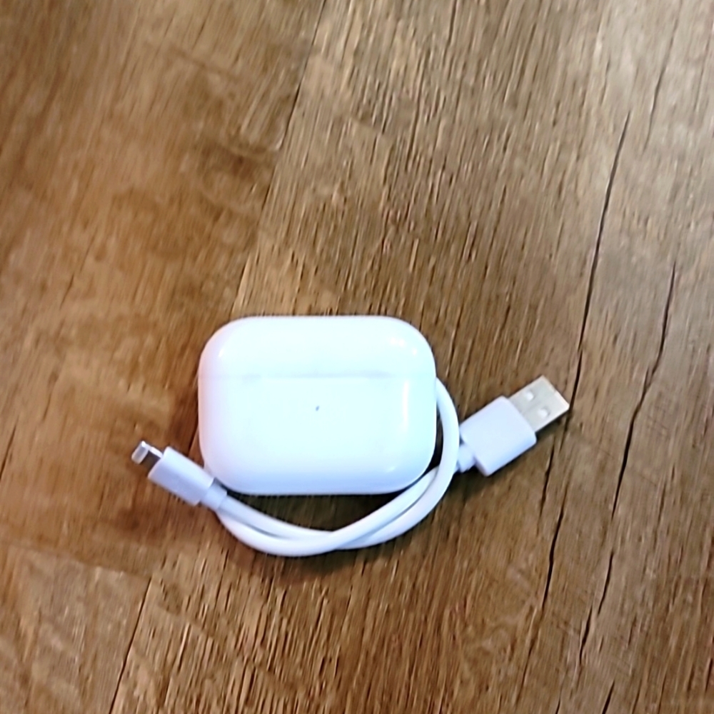 Apple airpod Pro charge case cable work good appearance is good read description